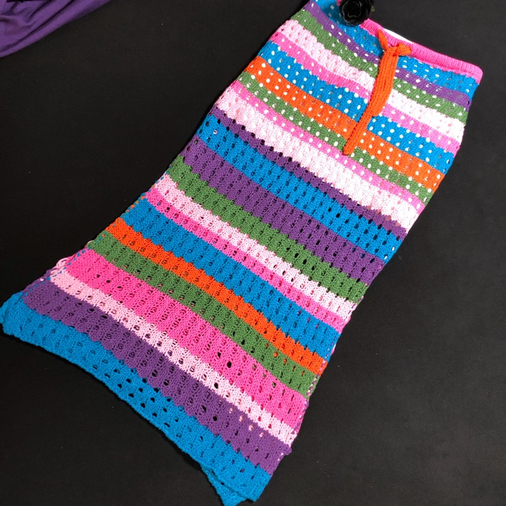 dELiA*s Maxi Skirt in Pink and Purple